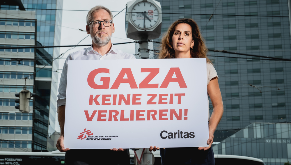 Caritas und Ärzte ohne Grenzen warnen: Gaza vor gefährlichem Kipppunkt