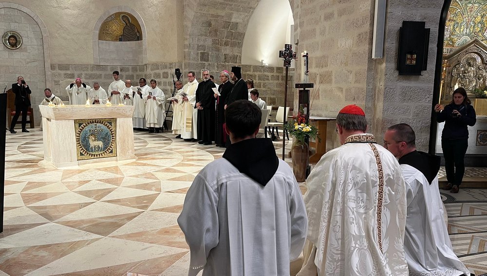 Altarweihe in der Jerusalemer Dormitio-Abtei