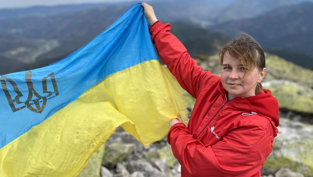 Olena Voichyk, Projektleiterin der ukrainischen Caritas-Spes