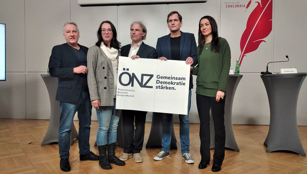 Erwin Berger, Veronika Schippani-Stockinger, Martin Schenk, Answer Lang und Ursula Bittner (v.l.)