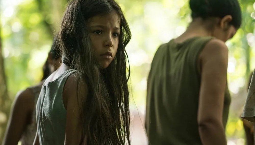 Szene aus dem Film 'Sound of freedom' über Kindersklaverei