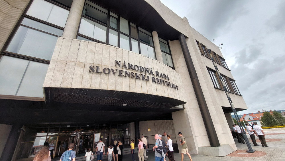 Parlamentsgebäude in Bratislava