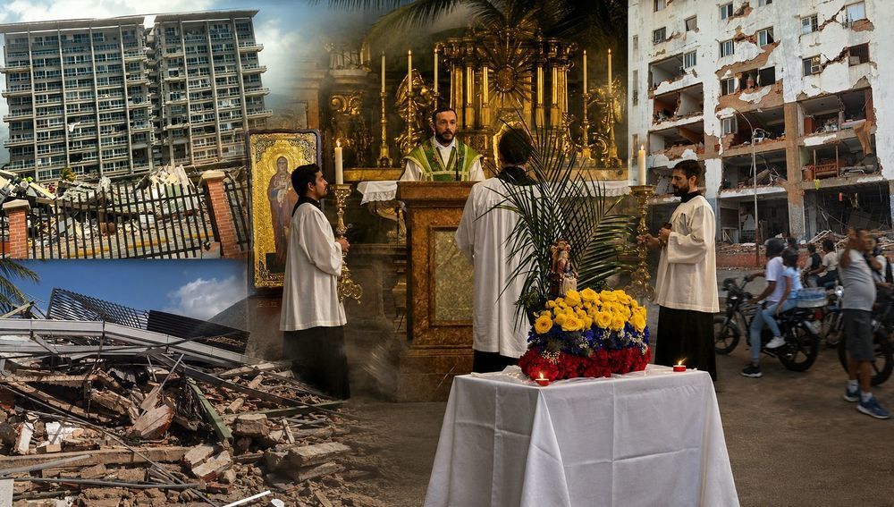 Bilder der Beben-Zerstörung in Venezuela und Gedenkmesse in Wien