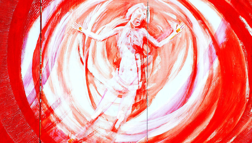 Detail aus dem Bildschrein 'Erlösungswerk Jesu Christi' von Helmut Michael Berge