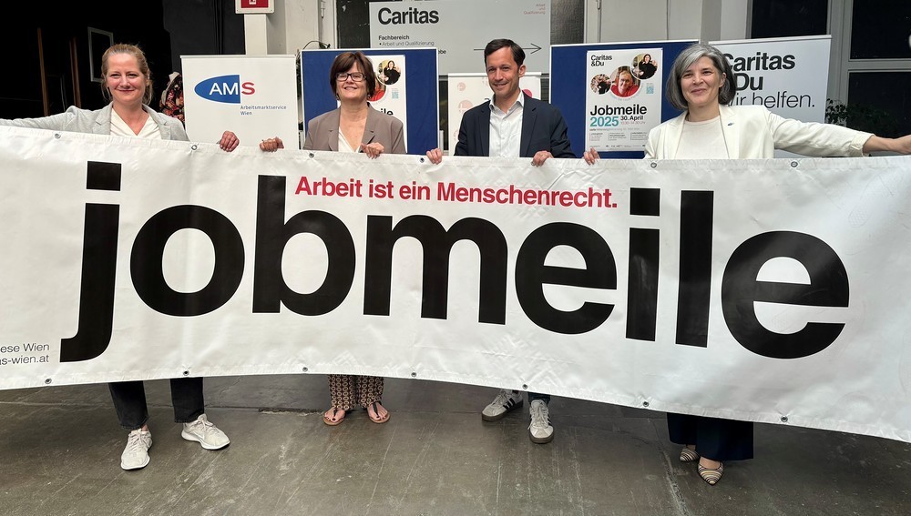 Caritas eröffnete 14. Jobmeile in Wien