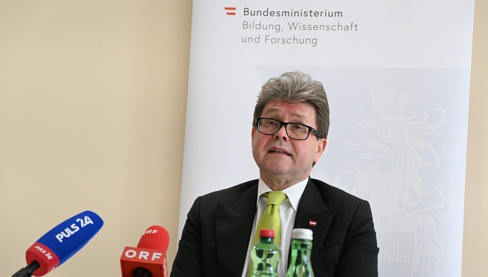 Martin Polaschek, Bundesminister für Bildung, Wissenschaft und Forschung