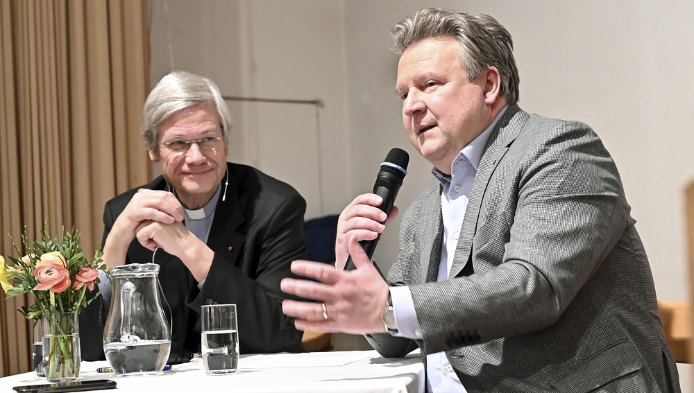 Prof. Matthias Beck und Bürgermeister Michael Ludwig