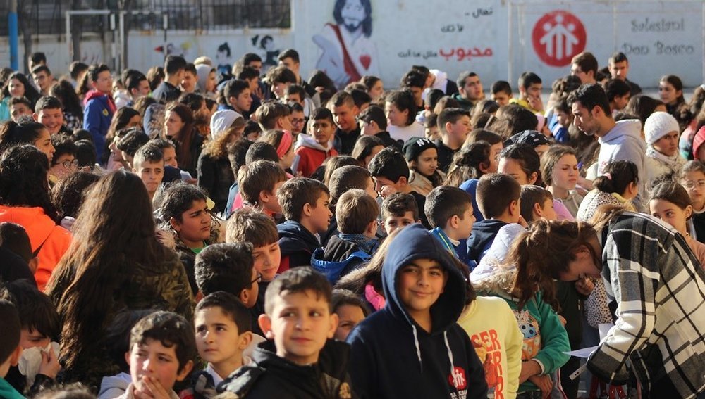 Kinder im Salesianer-Zentrum von Aleppo
