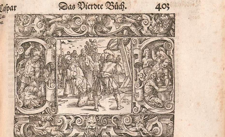 Evangelischer Märtyrer Caspar Tauber (hingerichtet am 17.09.1524)
