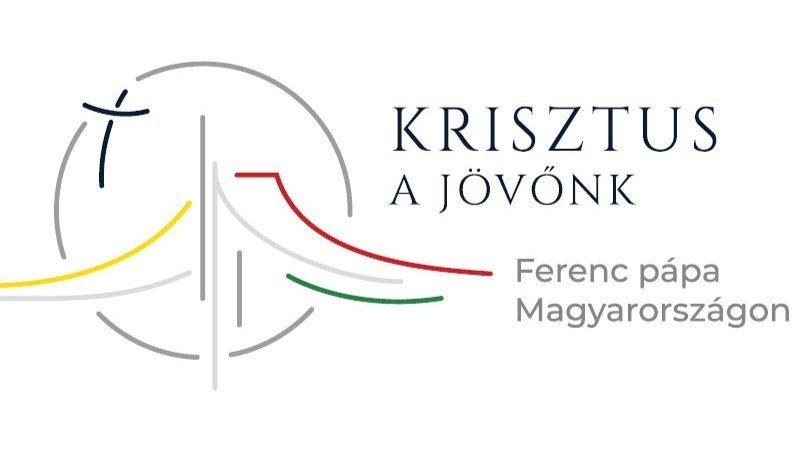 Logo zum Papstbesuch in Ungarn 2023