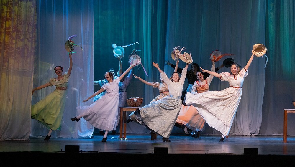 Tanzszene aus dem 'Pauline'-Musical in Wiener Stadthalle