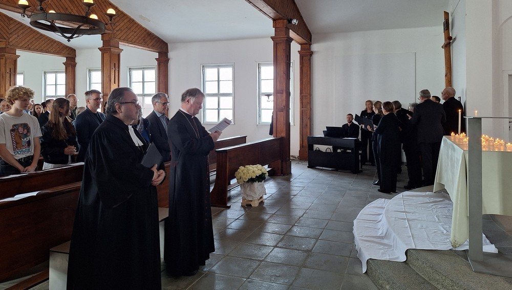 Ökumenischer Gottesdienst zum Gedenken an die Befreiung am 5. Mai 1945 mit Bischof Manfred Scheuer und Bischof Michael Chalupka