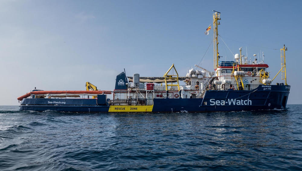 Sea-Watch 3 auf hoher See