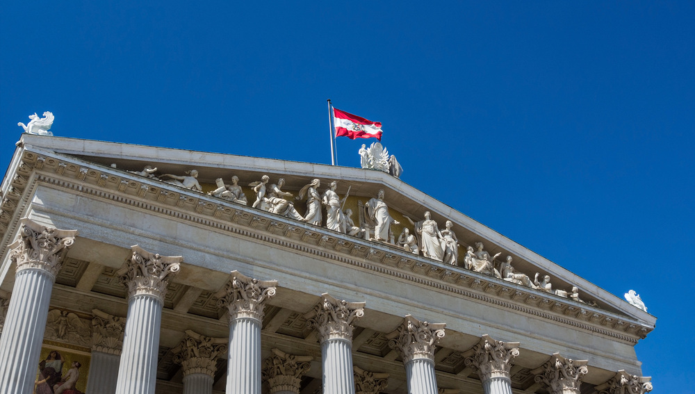 Das österreichische Parlament, Wien