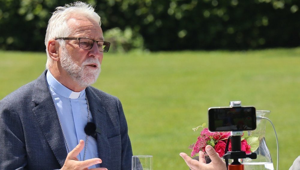 Bischof Josef Marketz bei Video-Interview