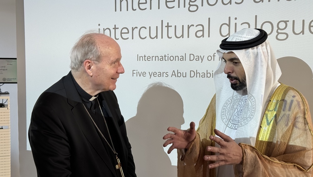 Wiener Tagung anlässlich des Fünf-Jahre-Jubiläums der Abu-Dhabi-Erklärung zwischen Papst Franziskus und Sheikh Ahmed el-Tayeb