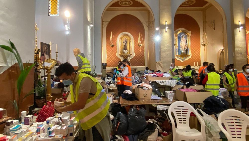 Caritas-Hochwasserhilfe in Valencia