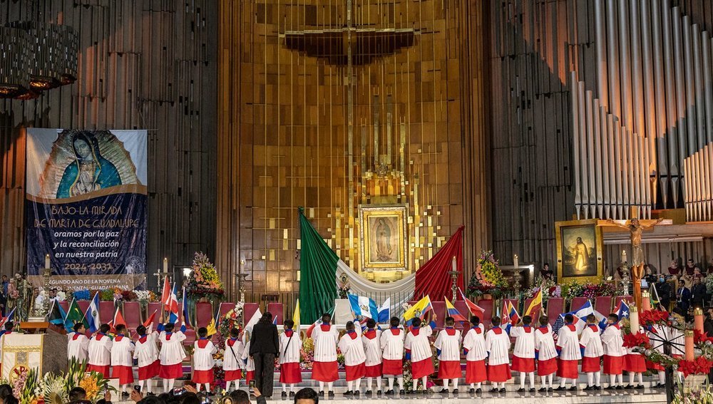Guadalupe-Feier in Mexiko-Stadt