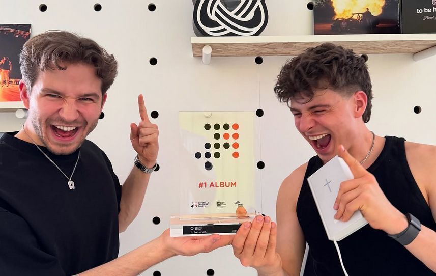 HipHop-Duo O'Bros feiert Charts-Spitzenplatz
