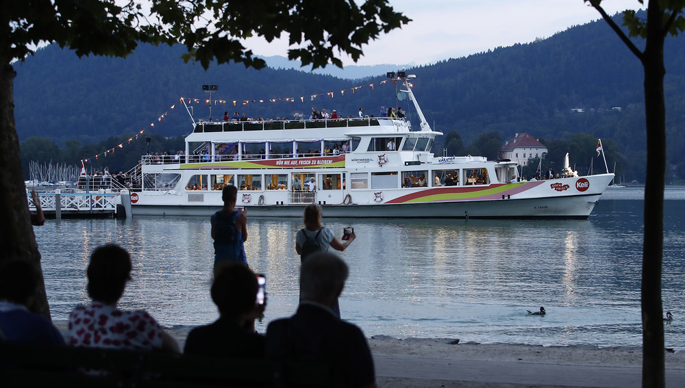 Schiffsprozession am Wörthersee