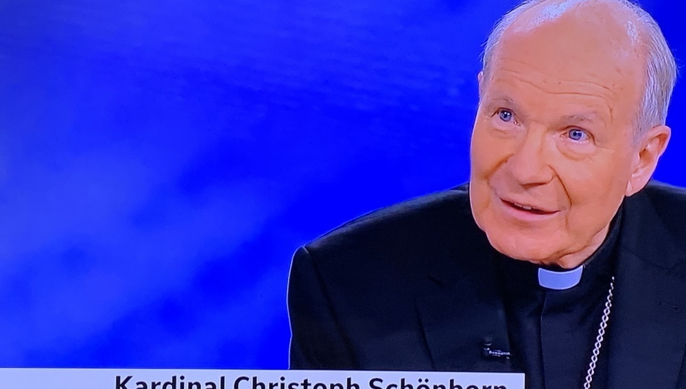 Kardinal Schönborn in der 'ORF-Pressstunde'