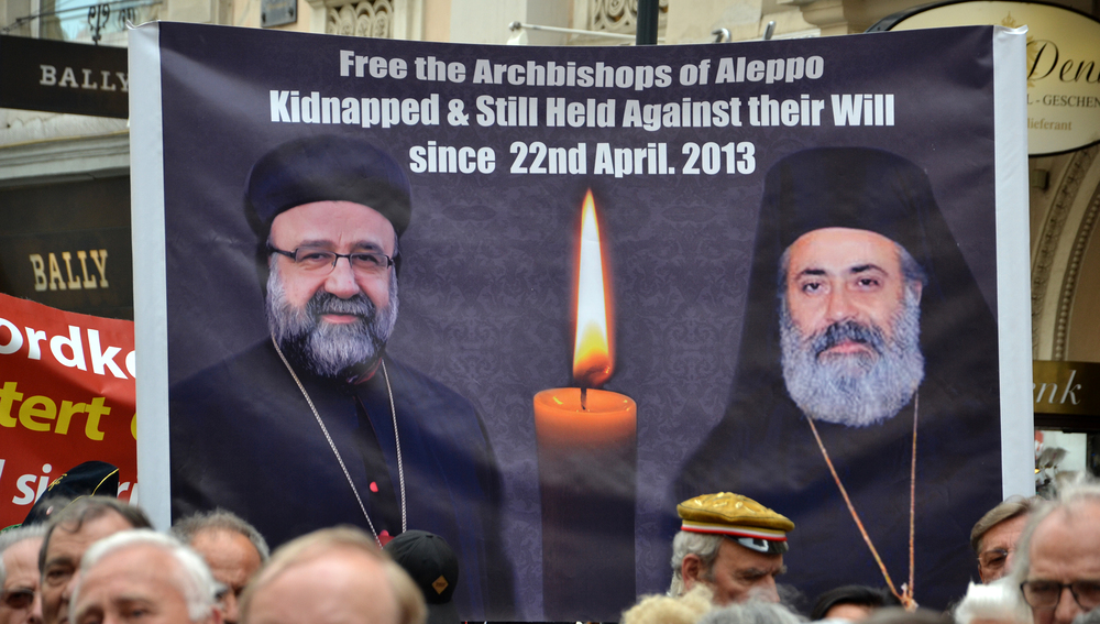 Entführte syrische Bischöfe Mor Gregorios Youhanna Ibrahim und Boulos Yazigi