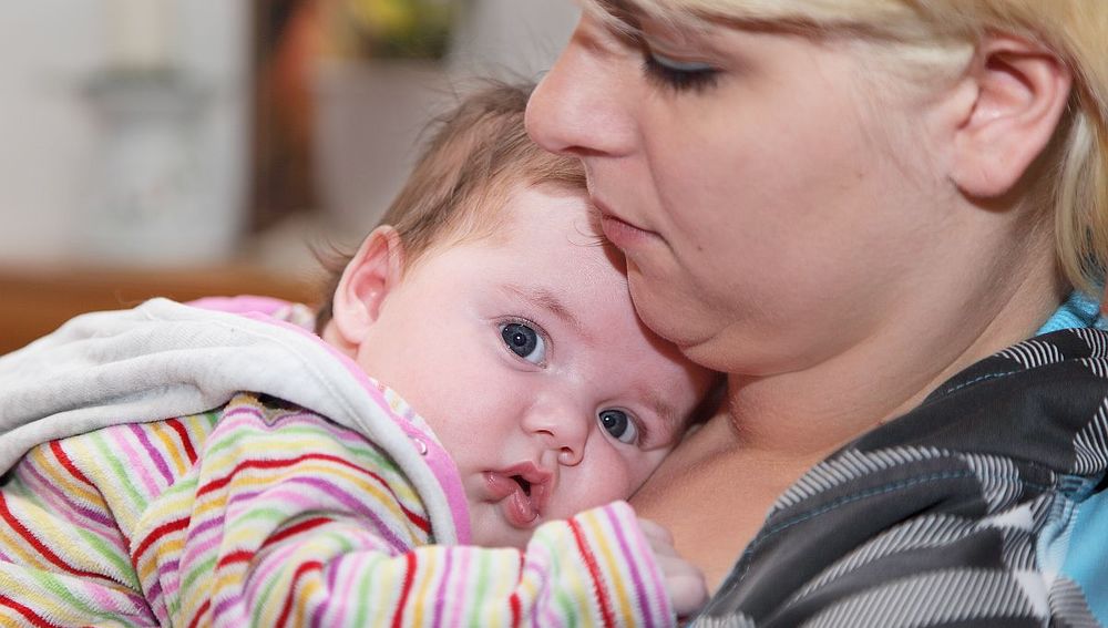 Mutter mit Baby