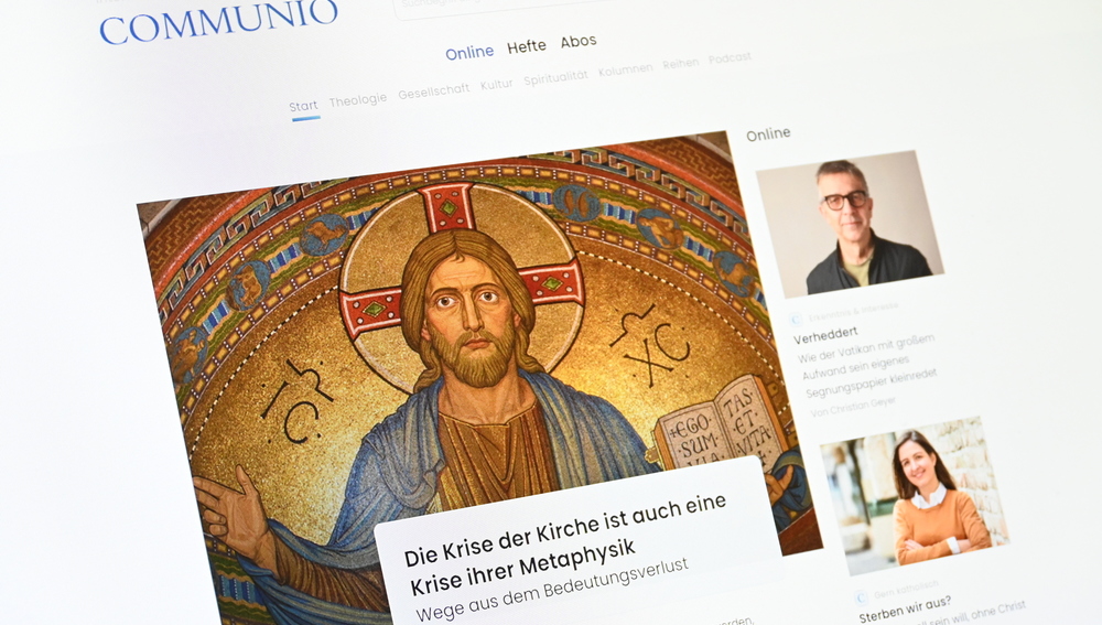 Neue Website der Katholischen Zeitschrift Communio